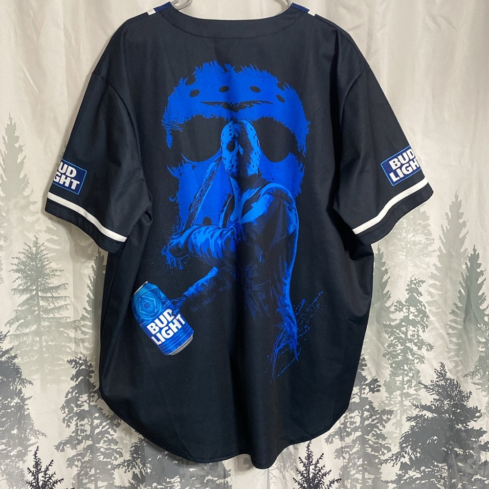 Friday The 13th Bud Light Sports Baseball Jersey